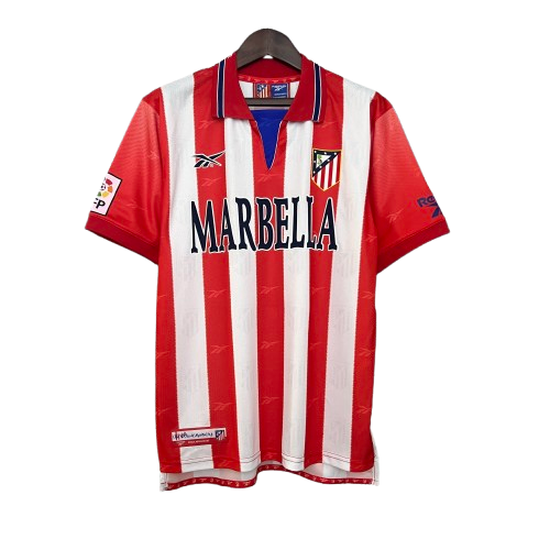 maglie calcio atlético madrid 1998 1999 rosso bianco