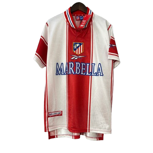 maglie calcio atlético madrid 1999 2000 rosso bianco