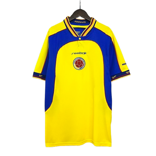 maglie calcio colombia 2001 2002 giallo