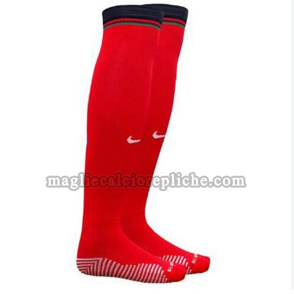prima calzini calcio portogallo 2024 rosso