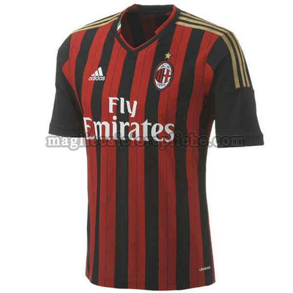 prima maglie calcio ac milan 2013-2014 rosso