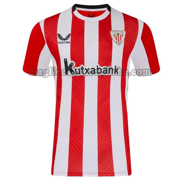 prima maglie calcio athletic bilbao 2024 2025 rosso bianco