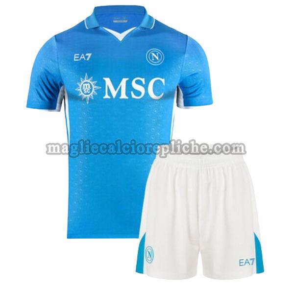 prima maglie calcio bambino napoli 2024 2025 blu