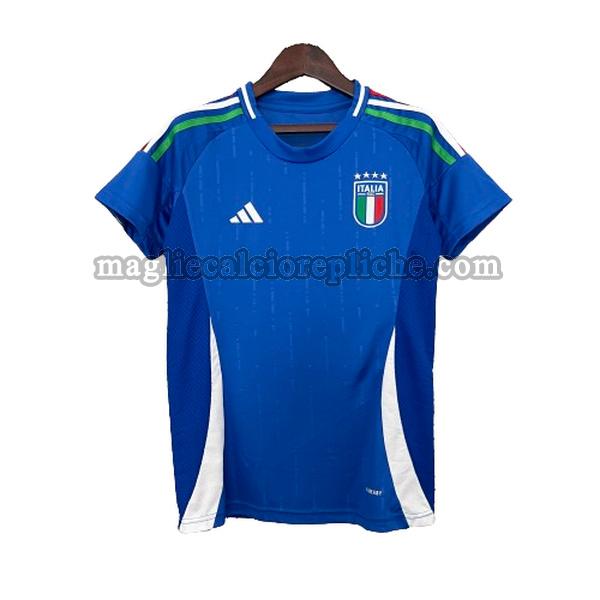 prima maglie calcio donna italia 2024 blu