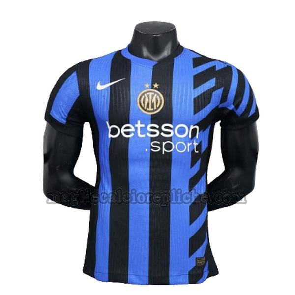 prima maglie calcio inter 2024 player blu