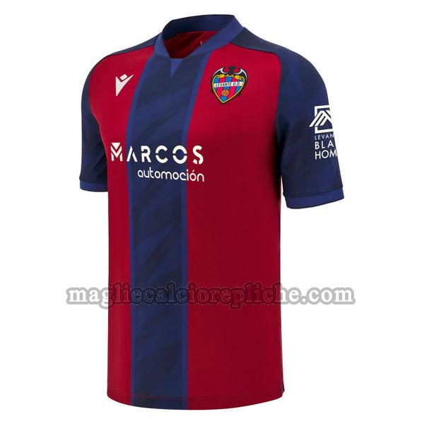 prima maglie calcio levante 2024 2025 thailandia rosso blu