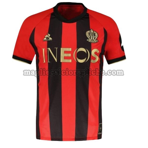 prima maglie calcio ogc nice 2024 2025 thailandia rosso