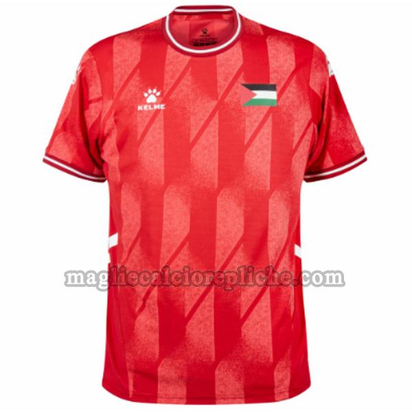 prima maglie calcio palestina 2024 2025 thailandia rosso