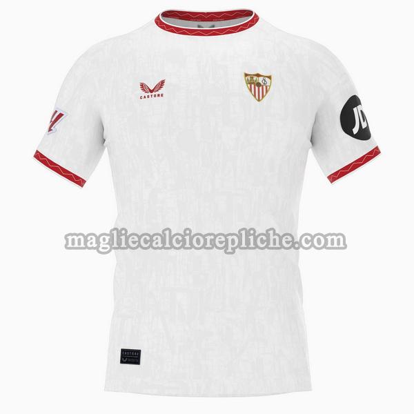 prima maglie calcio siviglia 2024 2025 thailandia balnco