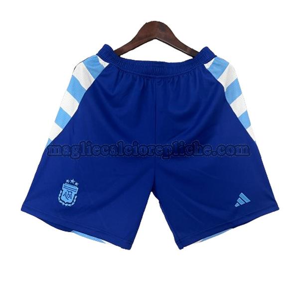 prima pantaloncini calcio argentina 2024 blu