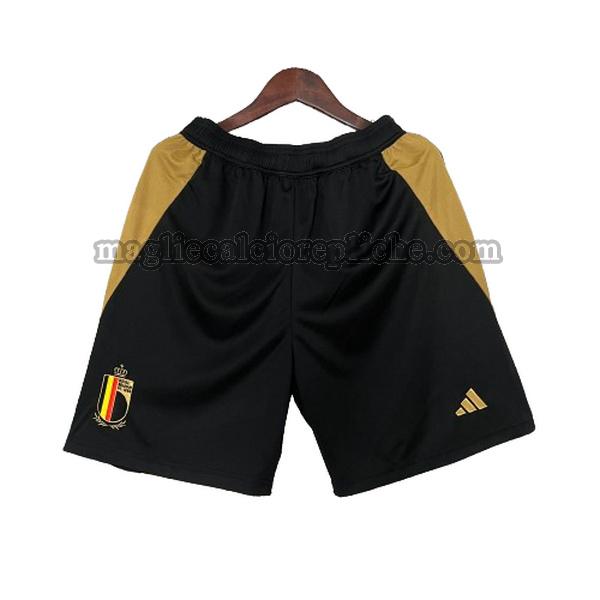 prima pantaloncini calcio belgio 2024 nero