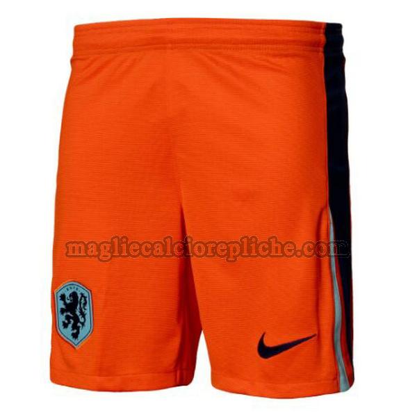 prima pantaloncini calcio olanda 2024 arancione