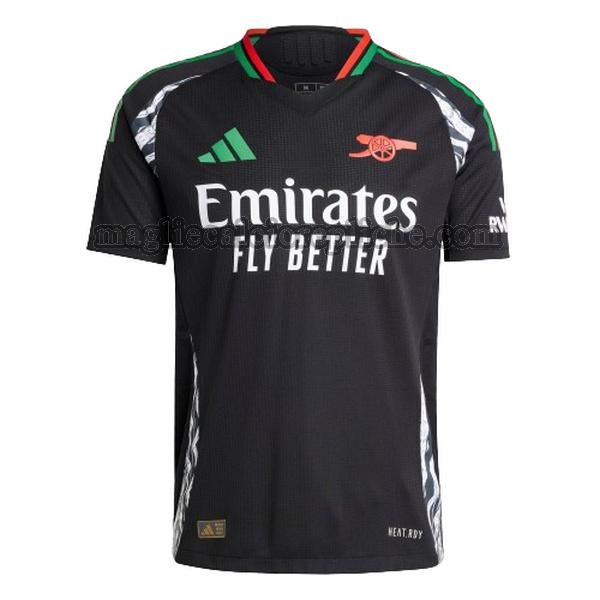 seconda maglie calcio arsenal 2024 2025 nero