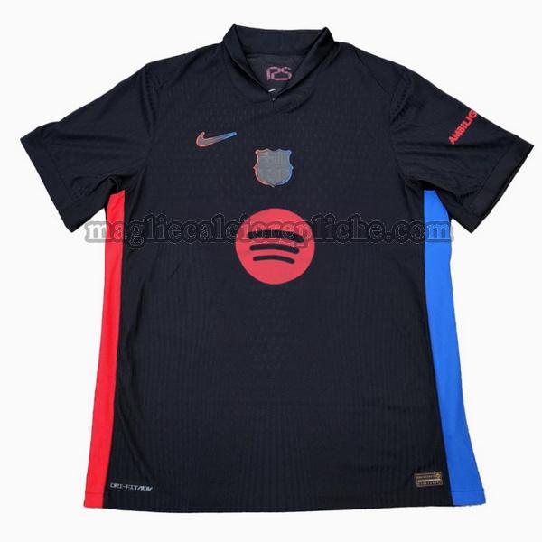 seconda maglie calcio barcellona 2024 2025 thailandia nero