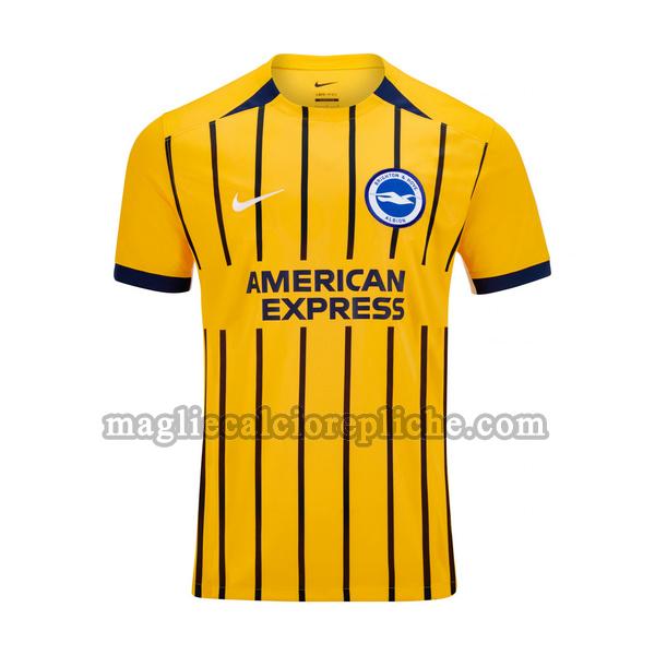 seconda maglie calcio brighton 2024 2025 thailandia giallo