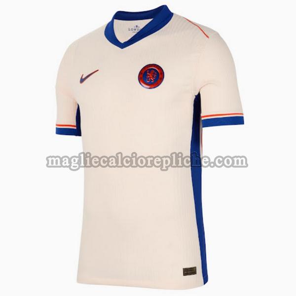 seconda maglie calcio chelsea 2024 2025 thailandia bianco