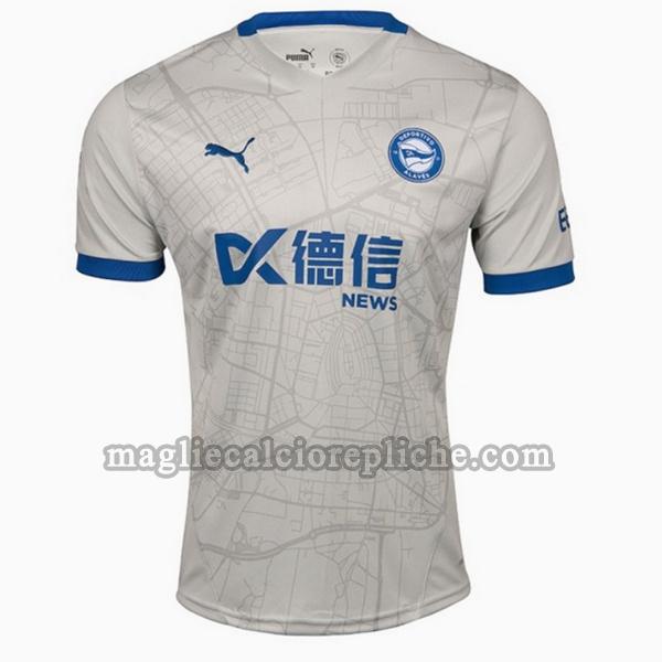 seconda maglie calcio deportivo alavés 2024 2025 thailandia bianco