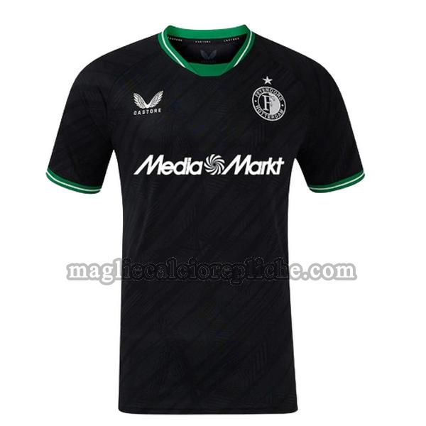 seconda maglie calcio feyenoord 2024 2025 thailandia nero