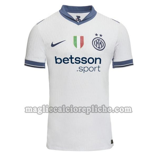 seconda maglie calcio inter 2024 2025 blu bianco