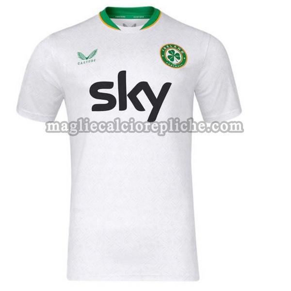 seconda maglie calcio irlanda 2024 thailandia bianco