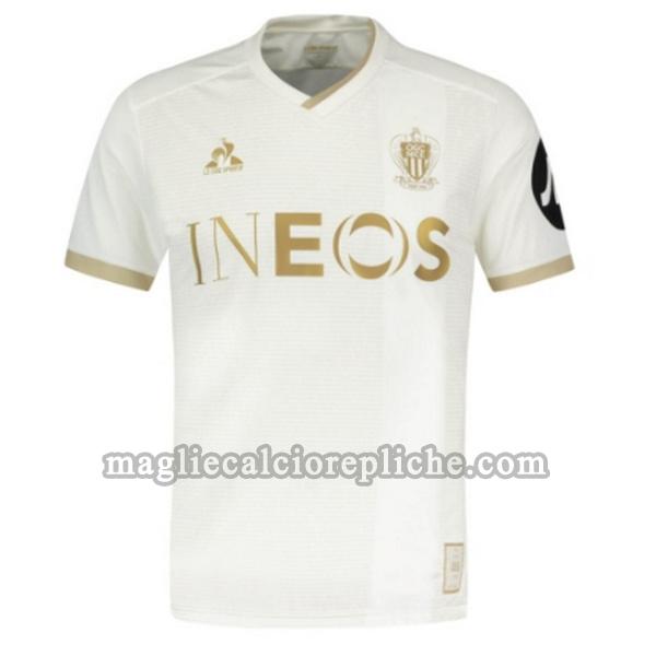 seconda maglie calcio ogc nice 2024 2025 thailandia bianco