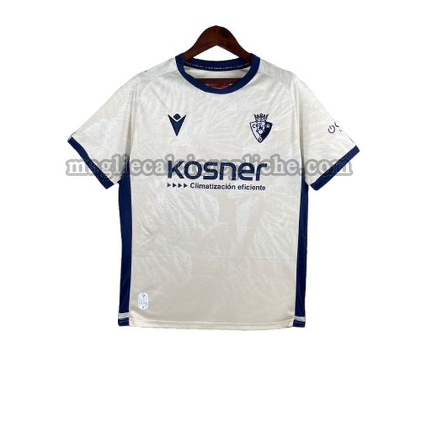 seconda maglie calcio osasuna 2024 thailandia bianco