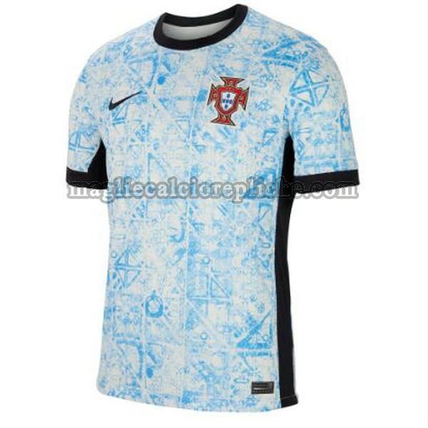 seconda maglie calcio portogallo 2024 blu