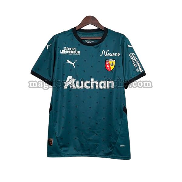 seconda maglie calcio rc lens 2024 2025 verde