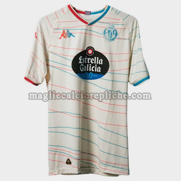 seconda maglie calcio real valladolid 2024 2025 thailandia bianco