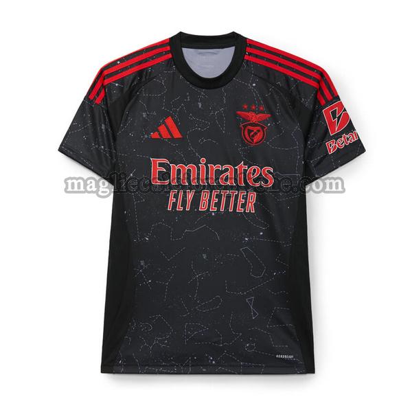 seconda maglie calcio sl benfica 2024 2025 nero