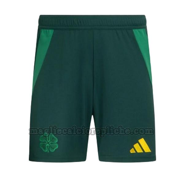 seconda pantaloncini calcio celtic 2024 2025 verde