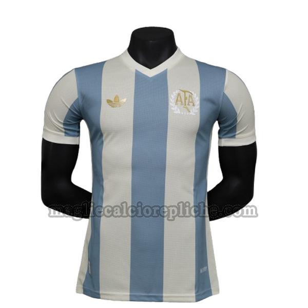 special edition maglie calcio argentina 2024 player blu bianco