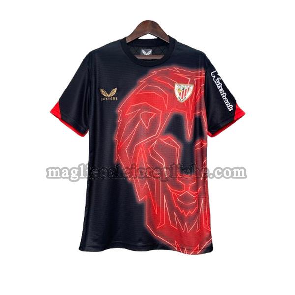 special edition maglie calcio athletic bilbao 2024 2025 nero rosso