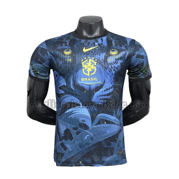 special edition maglie calcio brasile 2024 player blu