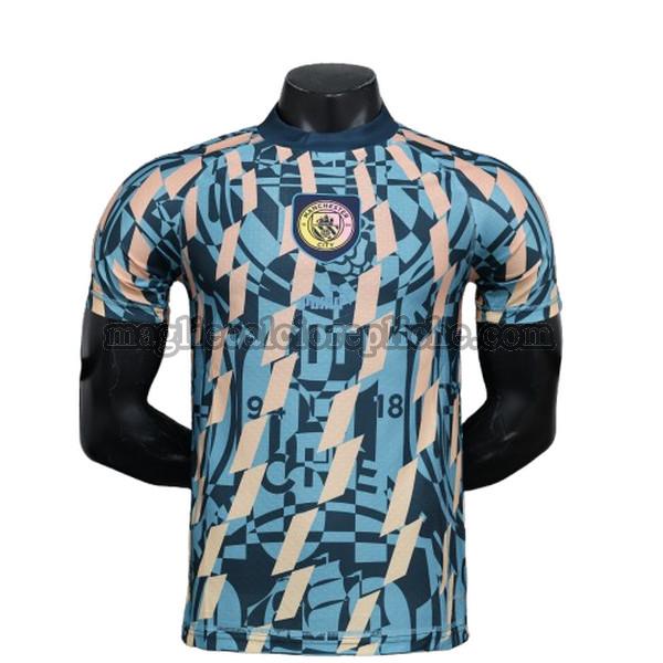 special edition maglie calcio manchester city 2024 2025 player blu