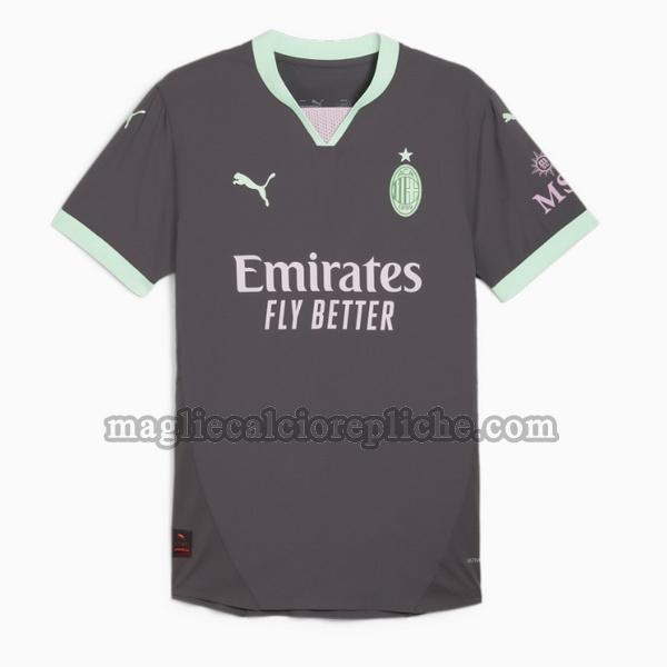 terza maglie calcio ac milan 2024 2025 nero