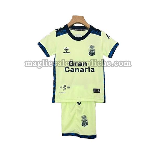 terza maglie calcio bambino las palmas 2024 2025 verde