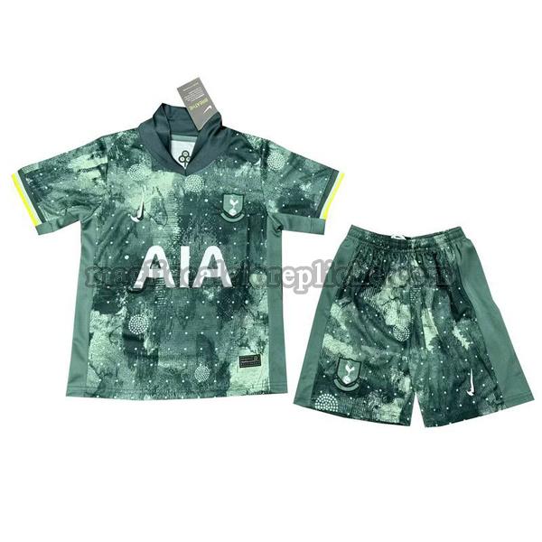 terza maglie calcio bambino tottenham hotspur 2024 2025 verde