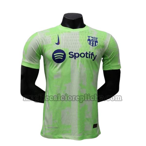 terza maglie calcio barcellona 2024 2025 player verde