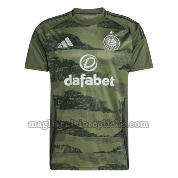 terza maglie calcio celtic 2024 2025 thailandia verde