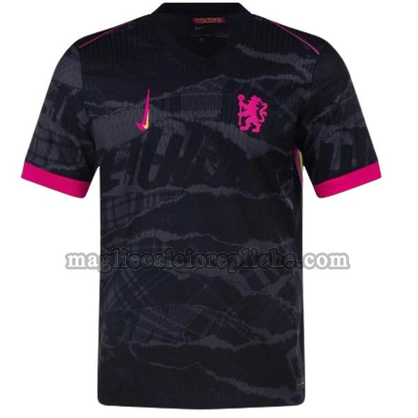 terza maglie calcio chelsea 2024 2025 thailandia nero