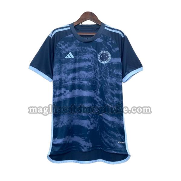 terza maglie calcio cruzeiro 2024 2025 thailandia blu