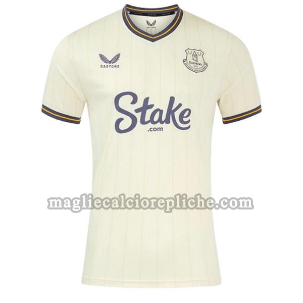 terza maglie calcio everton 2024 2025 thailandia bianco