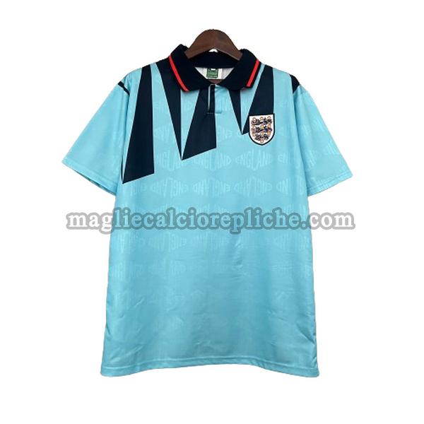 terza maglie calcio inghilterra 1992 blu