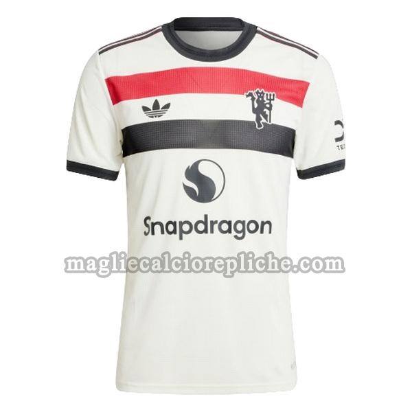 terza maglie calcio manchester united 2024 2025 bianco