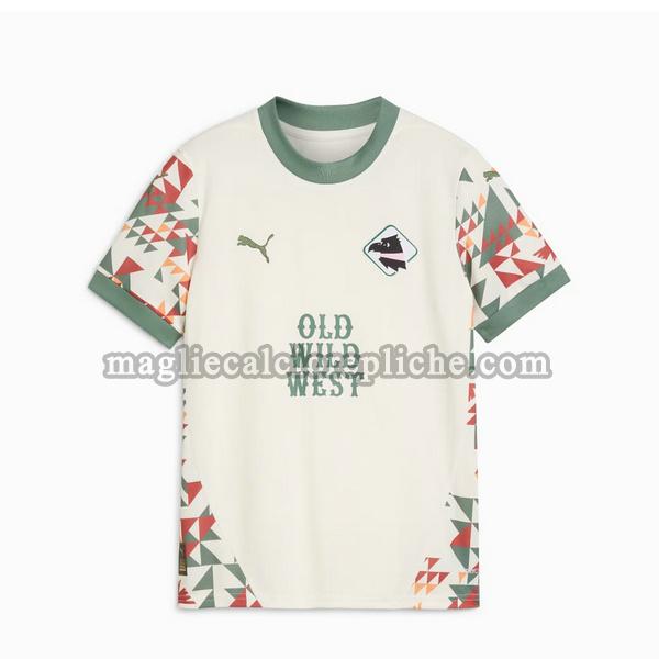 terza maglie calcio palermo 2024 thailandia bianco