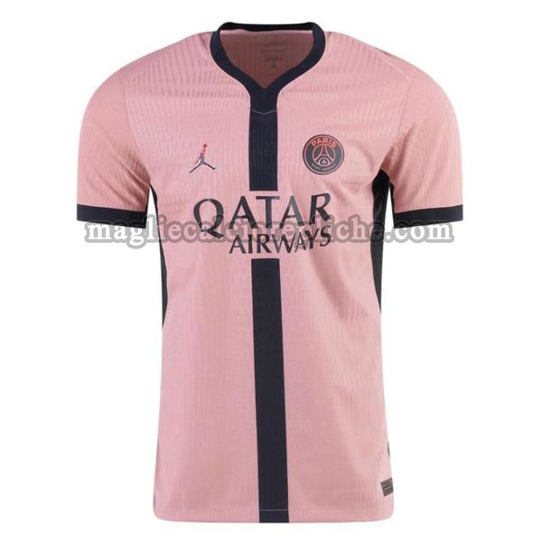 terza maglie calcio psg 2024 2025 thailandia rosa