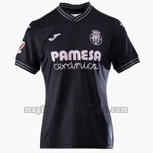 terza maglie calcio villarreal 2024 2025 thailandia nero