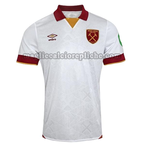 terza maglie calcio west ham 2024 2025 bianco