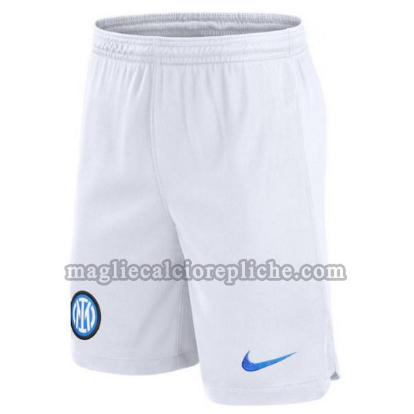 terza pantaloncini calcio inter 2024 2025 blu bianco